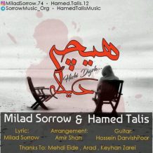 Milad Sorrow – Hichi Dige (Ft Hamed Talis)